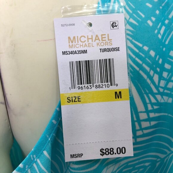 MICHAEL KORS $88 COLD SHOULDER TOP SZ MD NWT - Picture 7 of 7